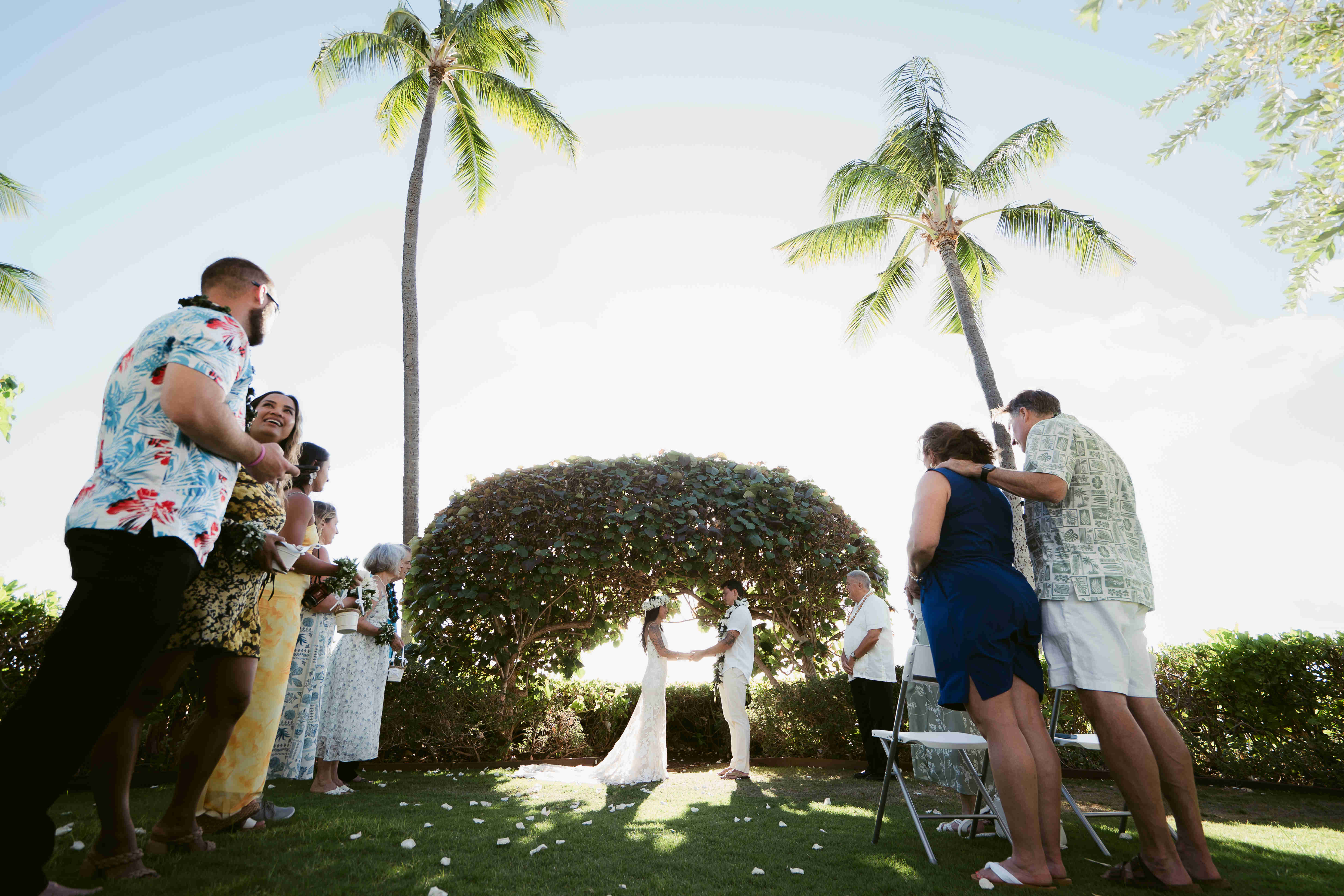 Ko Olina Garden Wedding